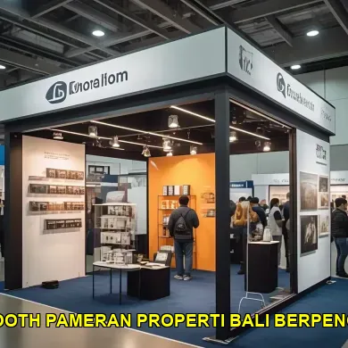 stand booth pameran properti bali berpengalaman